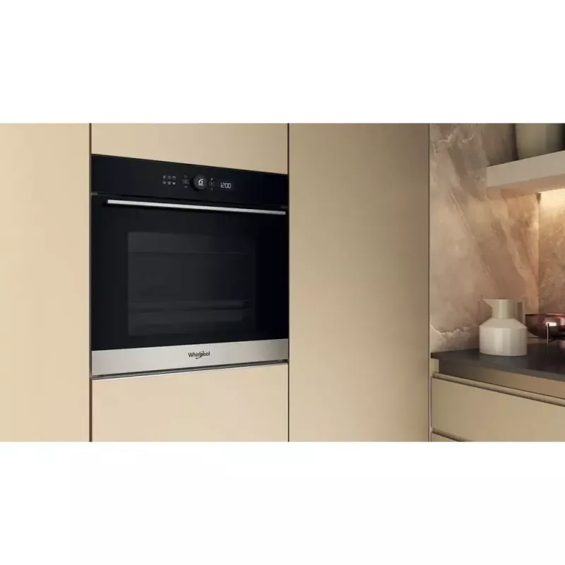 Whirlpool WOI5S8HM1SXA 73 L zwart, roestvrijstaal
