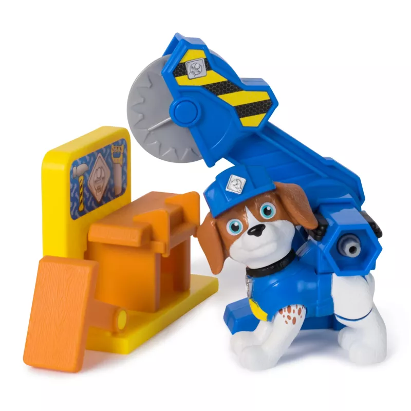 Figurenset Usorteret Rubble & Wheeler Power Tool Pups met 2 gereedschappen en 2 bouwaccessoires, vanaf 3 jaar