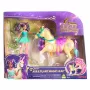 Unicorn Academy, Ava & plantenmagieblad met lichteffect, 2 rijaccessoires, poppen & eenhoornspeelgoed voor meisjes vanaf 4 jaar