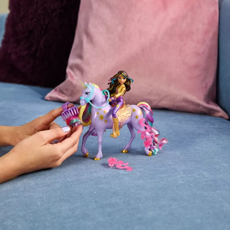Poppenset Spinmaster Unicorn Academy Sophia & Wildstar 168 mm