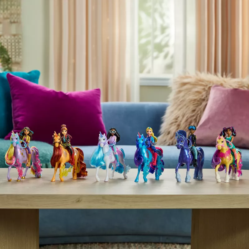Poppenset Spinmaster Unicorn Academy Sophia & Wildstar 168 mm