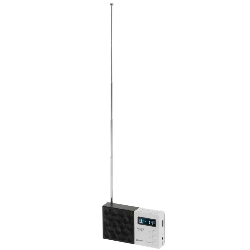 Digitale radio Adler AD 1908 PLL AM/FM met alarmfunctie