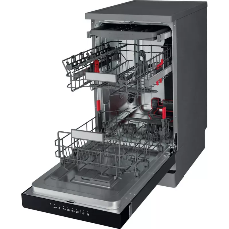 Whirlpool WSBO 3O34 PF X semi-ingebouwd 10 couverts