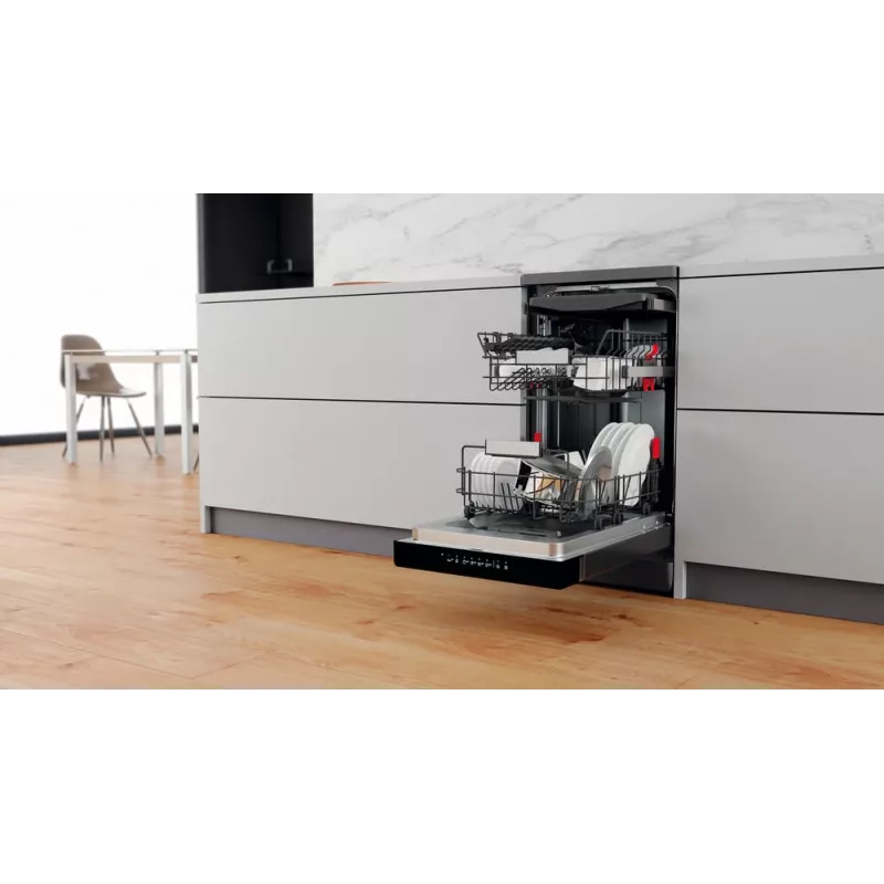 Whirlpool WSBO 3O34 PF X semi-ingebouwd 10 couverts