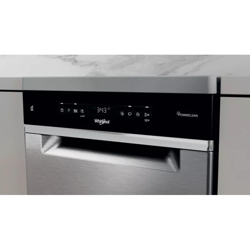 Whirlpool WSBO 3O34 PF X semi-ingebouwd 10 couverts