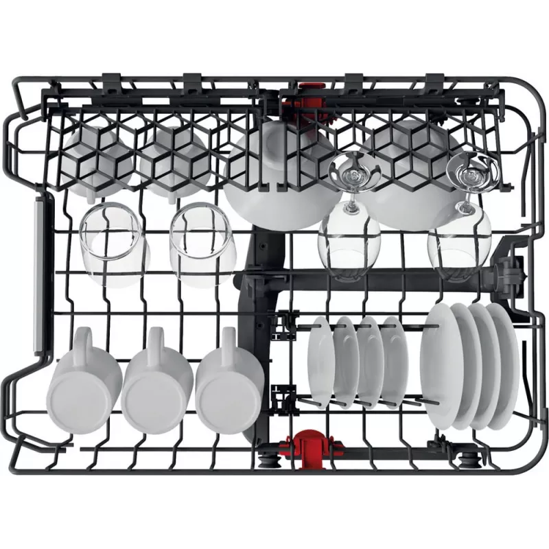 Whirlpool WSBO 3O34 PF X semi-ingebouwd 10 couverts