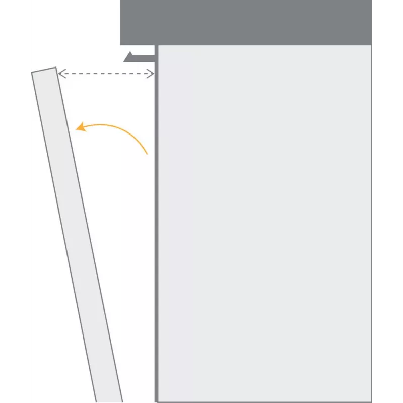 Whirlpool WSBO 3O34 PF X semi-ingebouwd 10 couverts