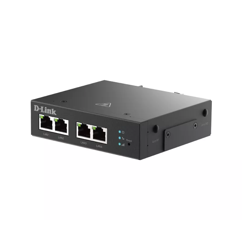 Mobiele router D-Link DWM-314-T 4G LTE VPN zwart DIN-railmontage