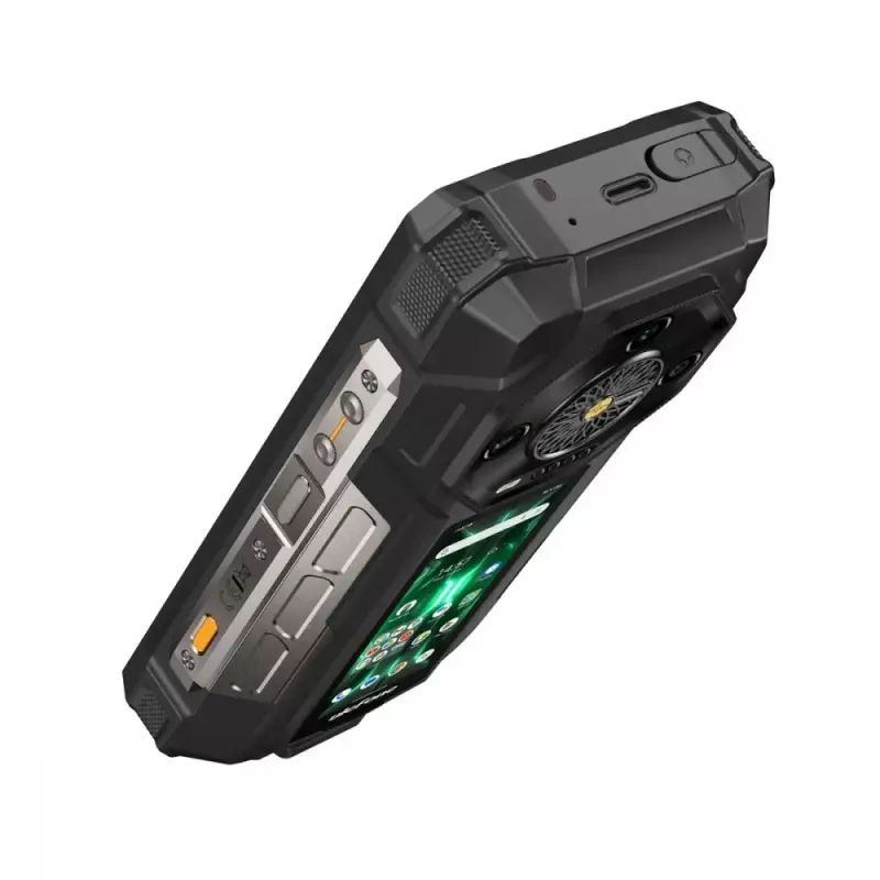 Ulefone Armor 33 Pro 5G smartphone, 6,95 inch, 16 GB / 512 GB, 25500 mAh, Android 14, zwart