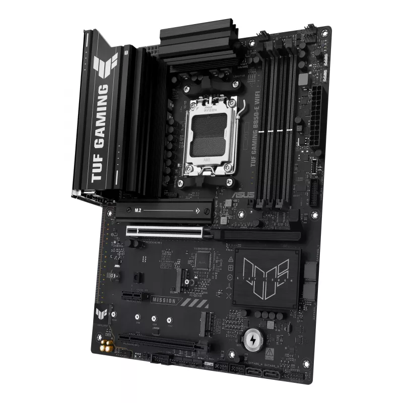 Moederbord ASUS TUF GAMING B850-E WIFI, AMD B850, socket AM5, ATX, DDR5, 4x DIMM, 3x M.2, Wi‑Fi 6E, 2,5Gb LAN