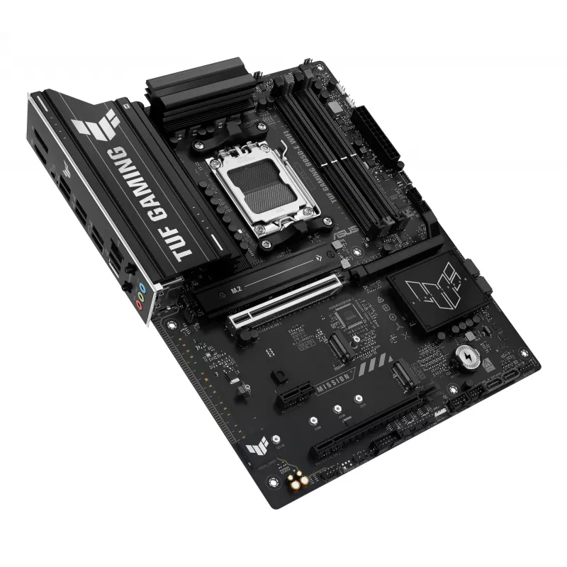 Moederbord ASUS TUF GAMING B850-E WIFI, AMD B850, socket AM5, ATX, DDR5, 4x DIMM, 3x M.2, Wi‑Fi 6E, 2,5Gb LAN