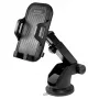 Savio CH-04 autotelefoonhouder, voorruit-/dashboardhouder, zwart