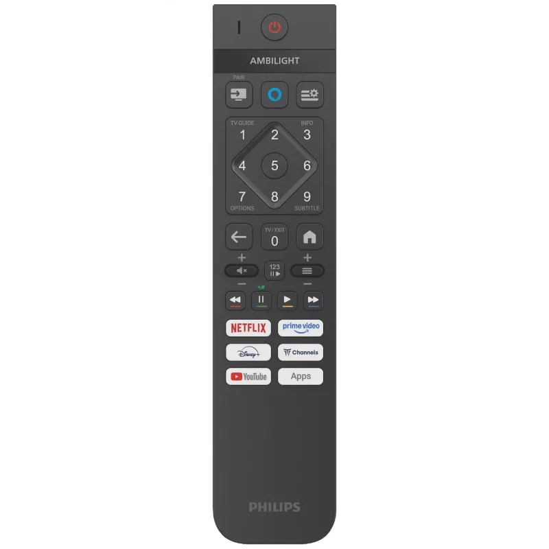 Philips 85PUS9010/12 televisie 85 inch (216 cm) QLED 4K Ultra HD 144 Hz smart-tv, Titan OS, Ambilight, wifi, Bluetooth
