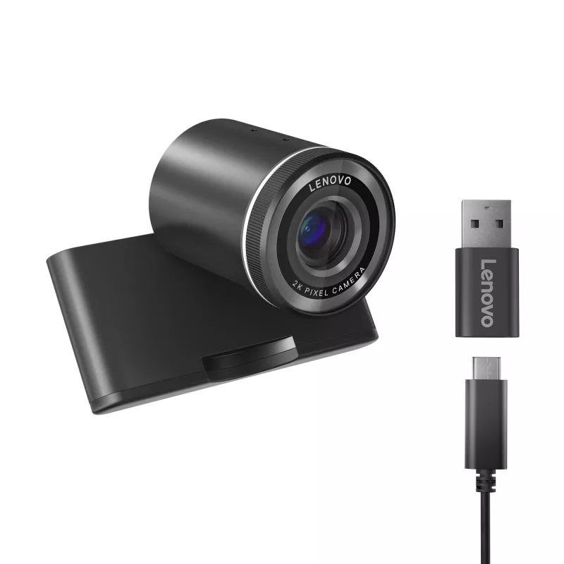 Lenovo 4XC1Q25245 webcam 4 MP 1920 x 1080 pixel USB-C zwart