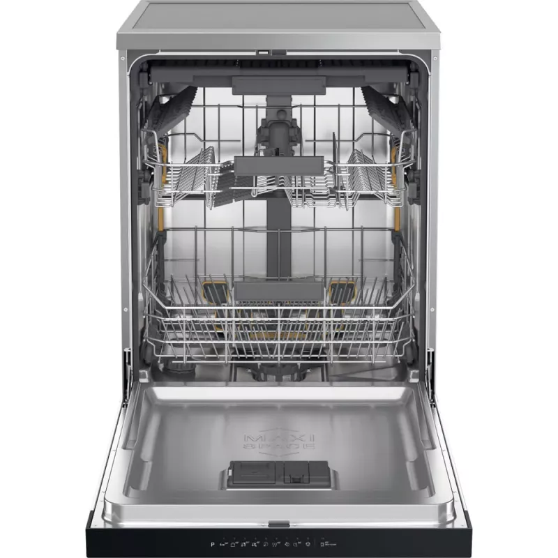 Whirlpool W7F HP33 X vrijstaande vaatwasser 15 couverts 43 dB
