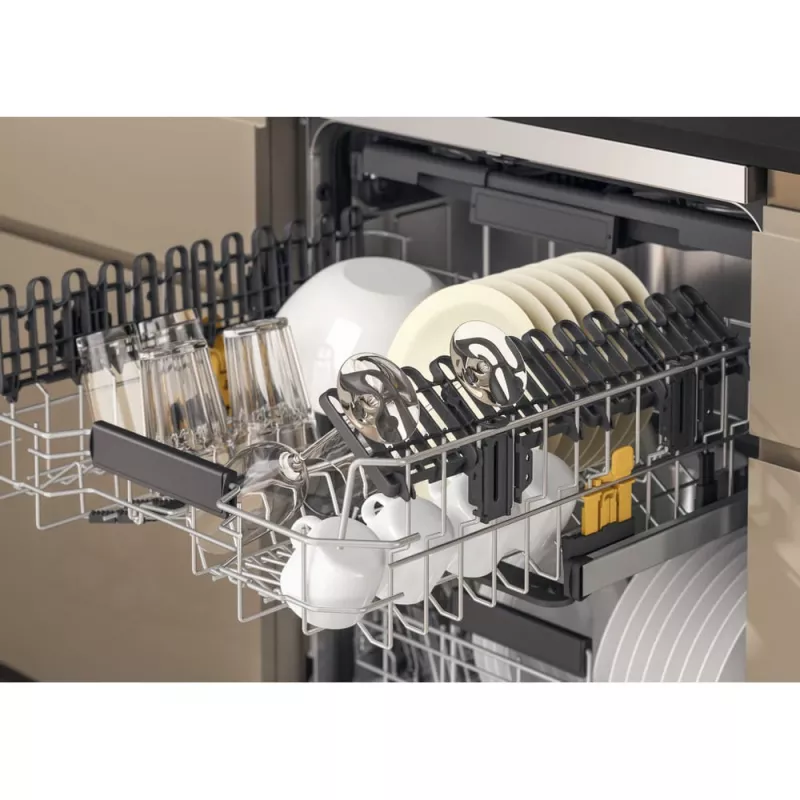 Whirlpool W7F HP33 X vrijstaande vaatwasser 15 couverts 43 dB