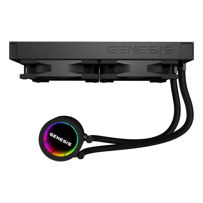 GENESIS NLG-2318 computerkoelsysteem processor all-in-one vloeistofkoeler zwart