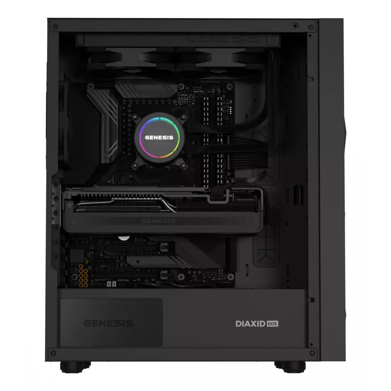 GENESIS NLG-2318 computerkoelsysteem processor all-in-one vloeistofkoeler zwart