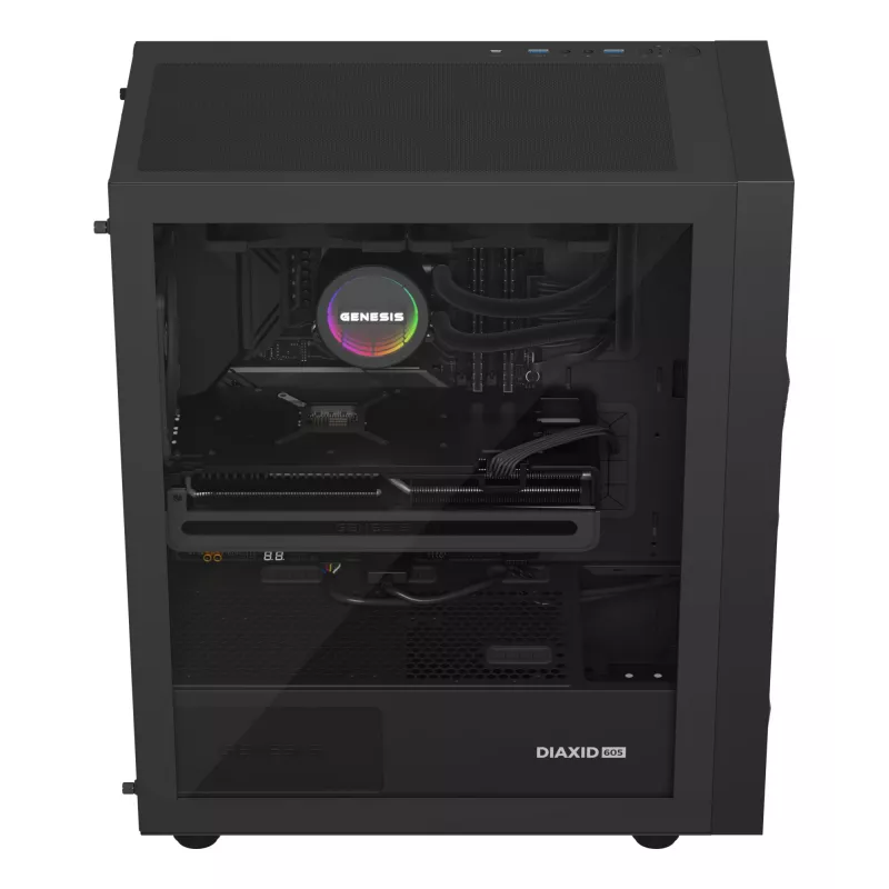 GENESIS NLG-2318 computerkoelsysteem processor all-in-one vloeistofkoeler zwart