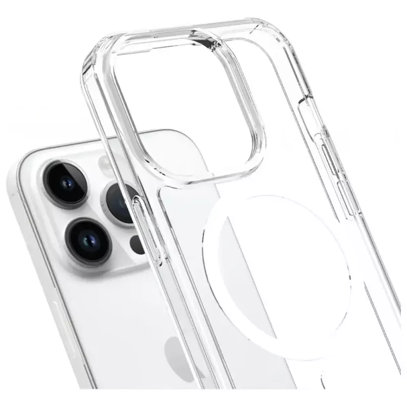 Telefoonhoes 3MK Armor MagCase voor Apple iPhone 15 Pro MagSafe-compatibel slank design