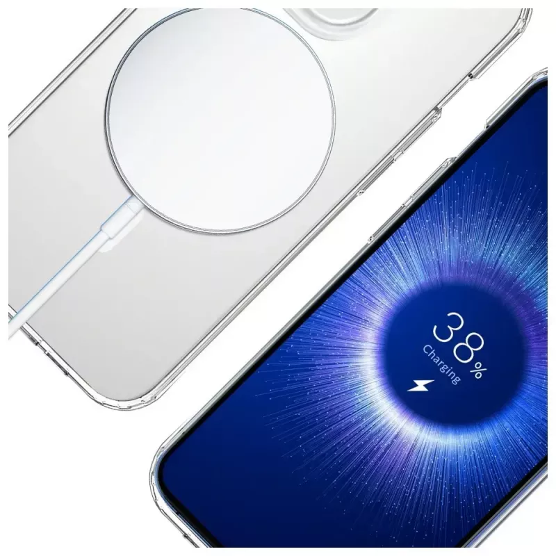 Telefoonhoes 3MK Armor MagCase voor Apple iPhone 15 Pro MagSafe-compatibel slank design