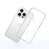 3MK Armor MagCase hoesje voor iPhone 16 Pro, MagSafe, transparant, TPU