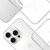 3MK Armor MagCase hoesje voor iPhone 16 Pro, MagSafe, transparant, TPU