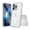 3MK Armor MagCase hoesje voor iPhone 16 Pro, MagSafe, transparant, TPU