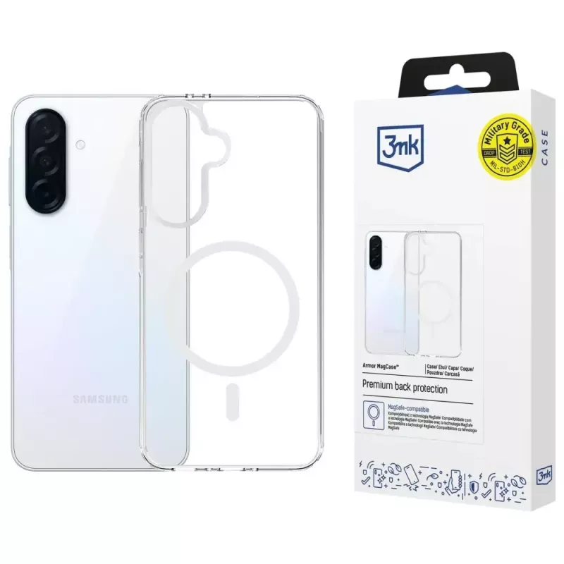 Beschermhoes 3MK Armor MagCase voor Samsung Galaxy A36 – robuust, stootvast design