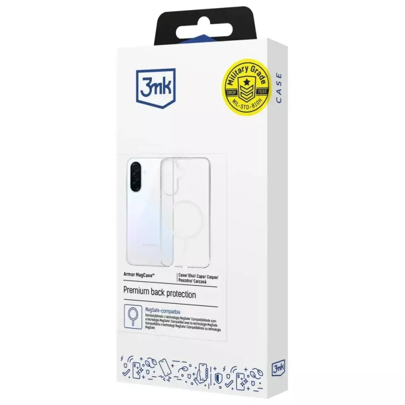 Beschermhoes 3MK Armor MagCase voor Samsung Galaxy A36 – robuust, stootvast design