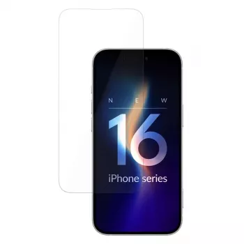 3MK HardGlass Clear schermfolie Apple iPhone 16 schokbestendig krasvast