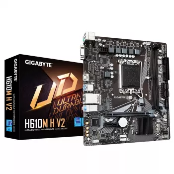 Moederbord GIGABYTE H610M H V2, Intel H610, LGA 1700, Micro ATX