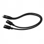 i-tec USB-C kabel-splitter audio/data + Power Delivery 100 W