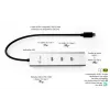 i-tec Metal USB-C Charging HUB 5-poorts met USB-C video 8K + Power Delivery 85W
