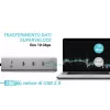 i-tec Metal USB-C Charging HUB 5-poorts met USB-C video 8K + Power Delivery 85W
