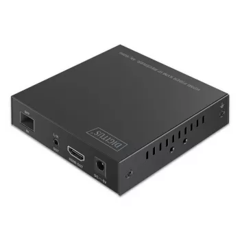DIGITUS HDMI Fiber Receiver – voor DS-55348 4K/60Hz 40 km/300m IP 1G zwart