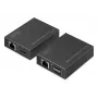 DIGITUS HDMI KVM Extender Set – 4K/30Hz 40/70m PoC CAT zwart