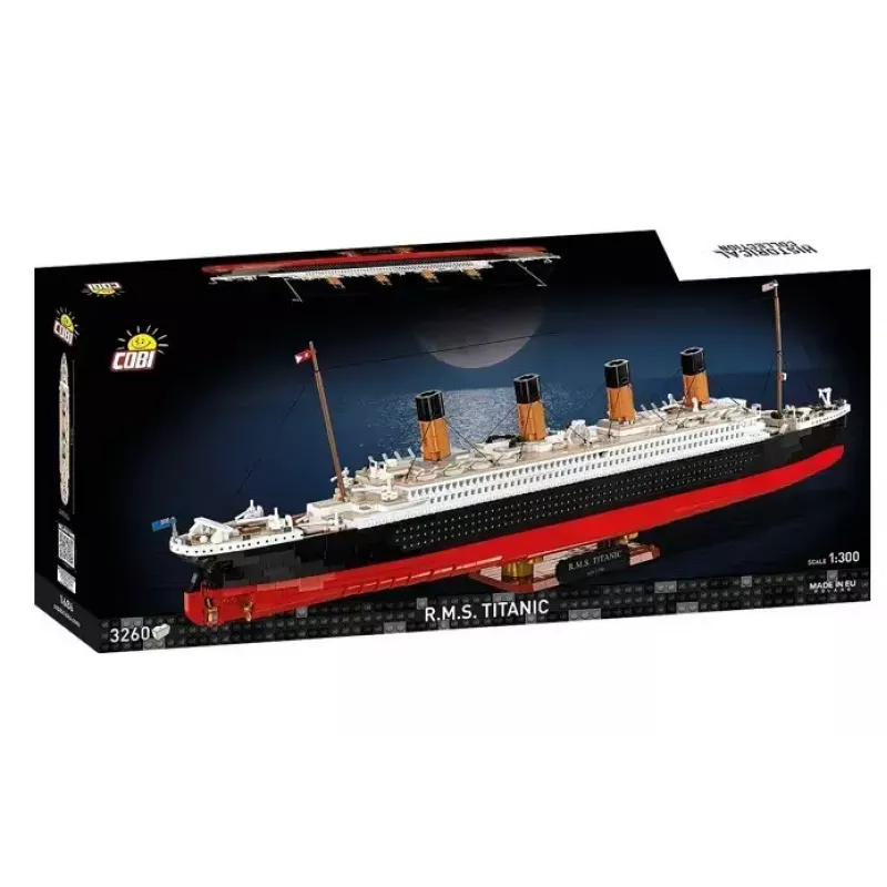 Constructieset Cobi R.M.S. Titanic model, 3.260 kunststofblokken (COBI-1686)