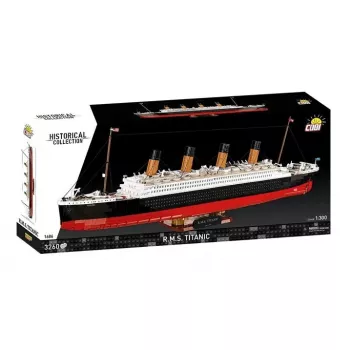 Constructieset Cobi R.M.S. Titanic model, 3.260 kunststofblokken (COBI-1686)