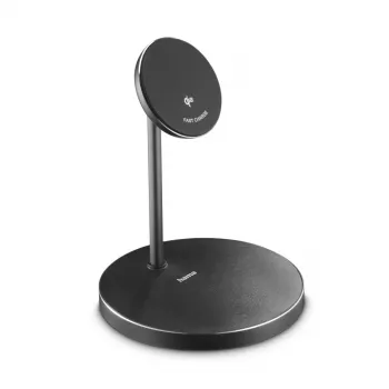 Hama 00201737 mobiele oplader koptelefoon, smartphone zwart USB draadloos laden snelopladen indoor