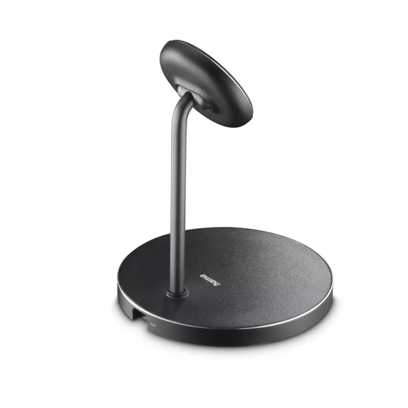 Hama 00201737 mobiele oplader koptelefoon, smartphone zwart USB draadloos laden snelopladen indoor