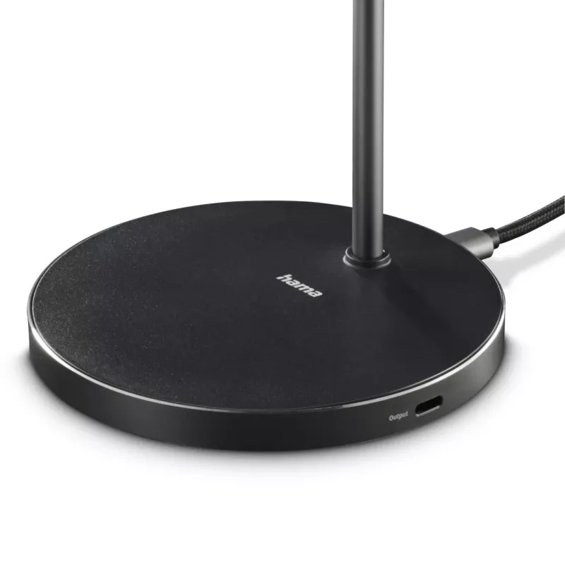 Hama 00201737 mobiele oplader koptelefoon, smartphone zwart USB draadloos laden snelopladen indoor