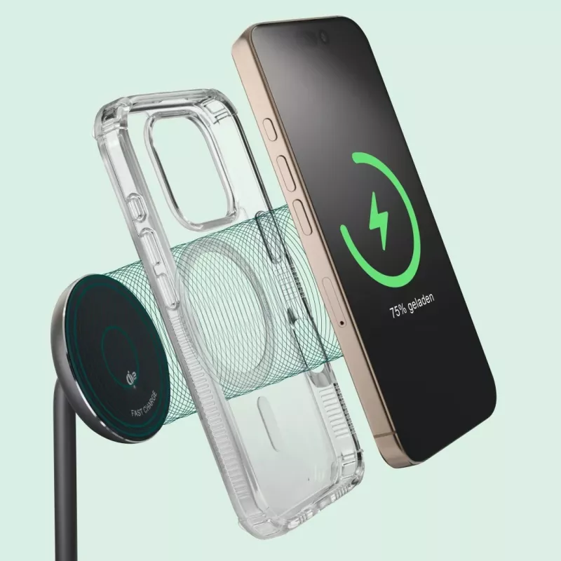 Hama 00201737 mobiele oplader koptelefoon, smartphone zwart USB draadloos laden snelopladen indoor