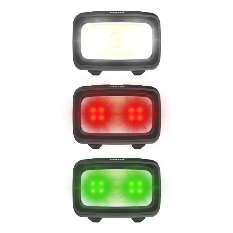 Hama HL350 zwart, blauw, geel hoofdlamp LED