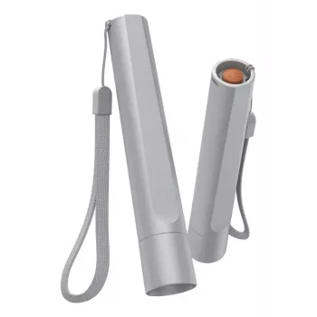 Handzaklamp Hama FL120 zilver LED 3W aluminium 145mm