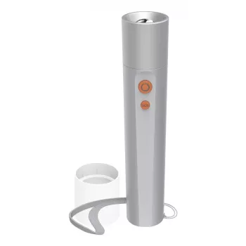 Handlamp Hama FL250 LED 3W aluminium zilver