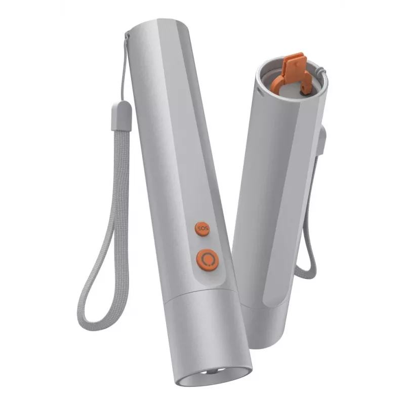 Handlamp Hama FL250 LED 3W aluminium zilver