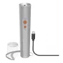 Handzaklamp Hama FL350-C zilver LED 3W USB oplaadbaar