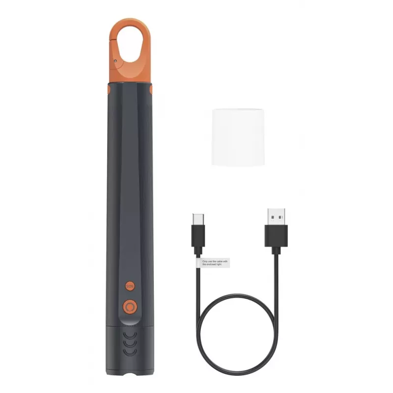 Oplaadbare LED-zaklamp HAMA FLX1200-C — aluminium, schokbestendig, 4 modi + SOS