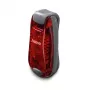 Hama LED-waarschuwingslicht met clip, 2 stuks, 3 lichtstanden, IP44, CR2032-batterij, zwart/rood